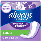 Always Pantyliners Anti-Bunch Xtra Protection Unscented

