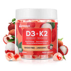 Vitamin D3 K2 Gummies Sugar Free for Bone & Immune Health

