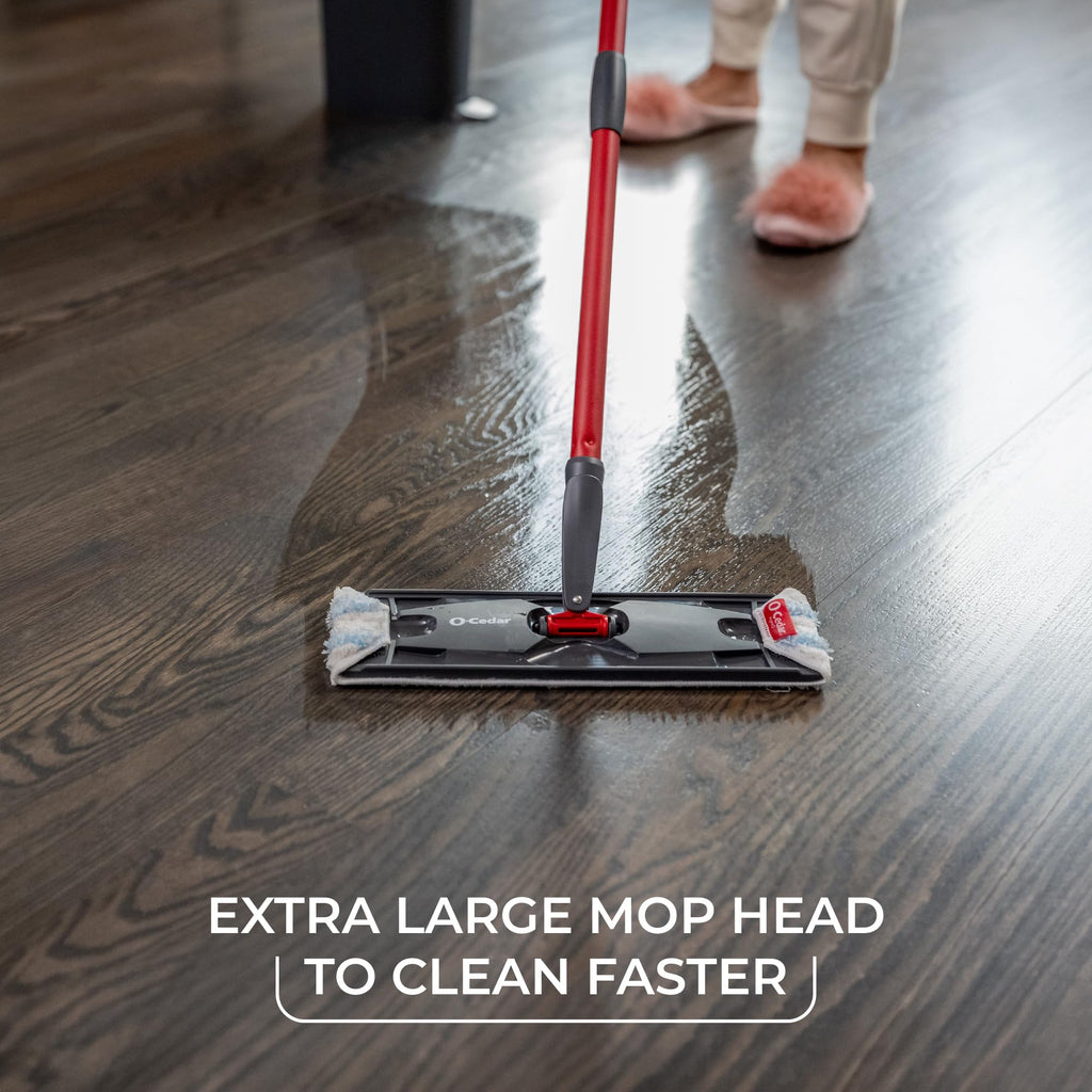 O-Cedar H2prO Flat Mop System Dual-Tank Water


