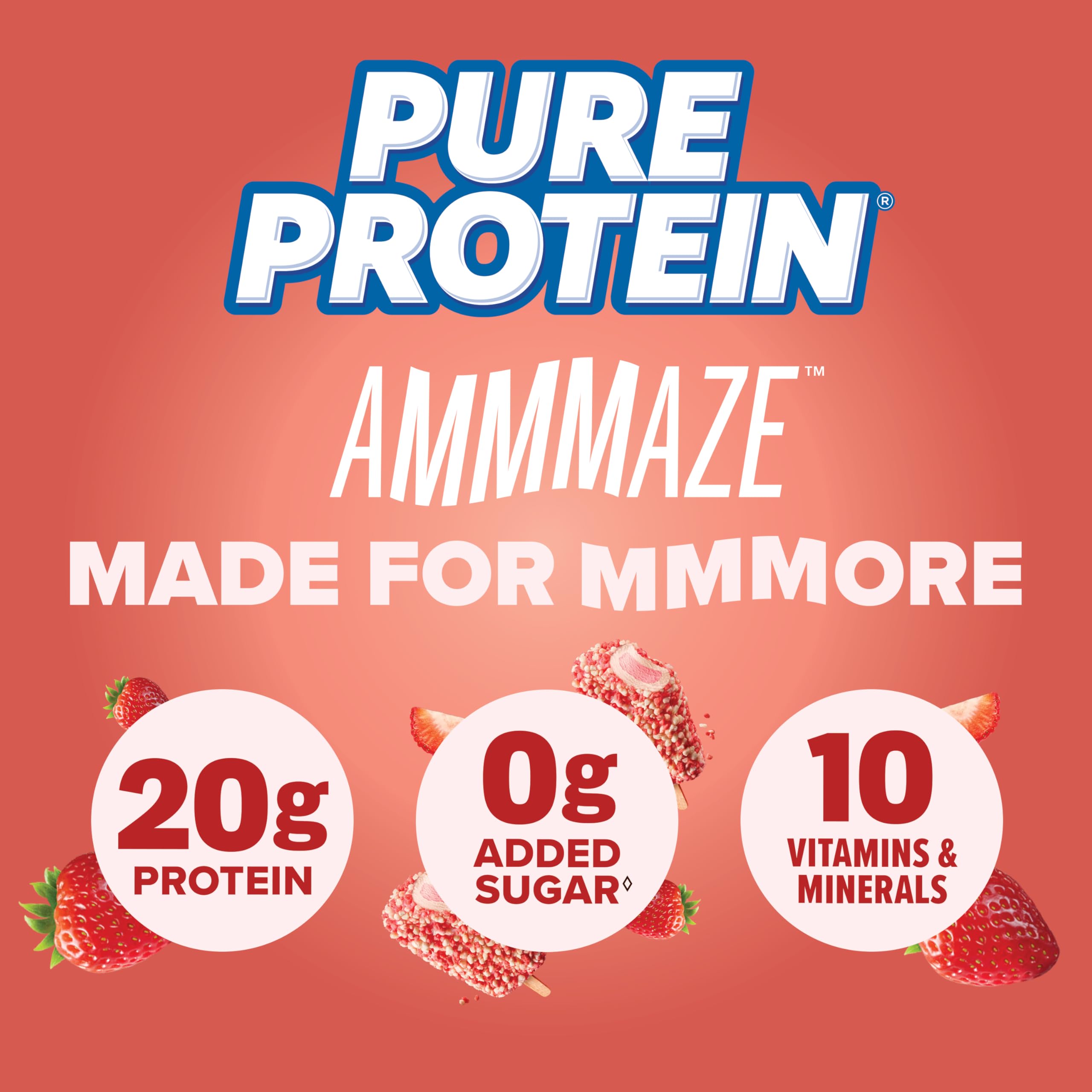 Pure Protein AMMMAZE Bars - High-Protein Snack

