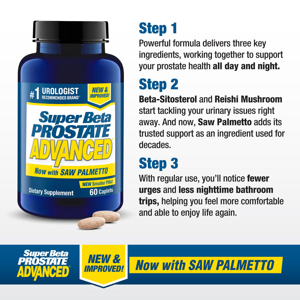 Super Beta Prostate Advanced Saw Palmetto Prostate Support

