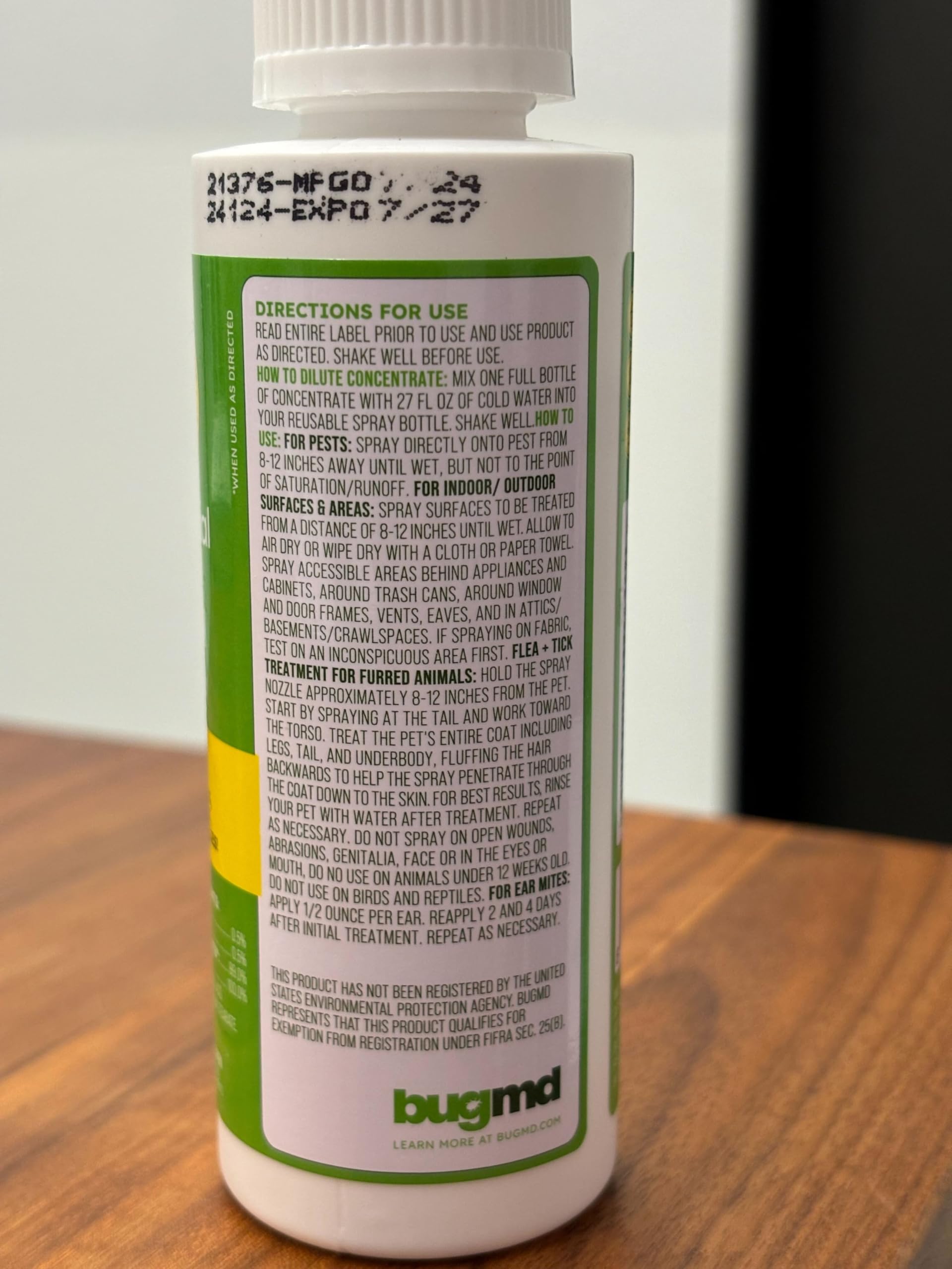 BugMD Pest Control Concentrate Spray|Fast Kill

