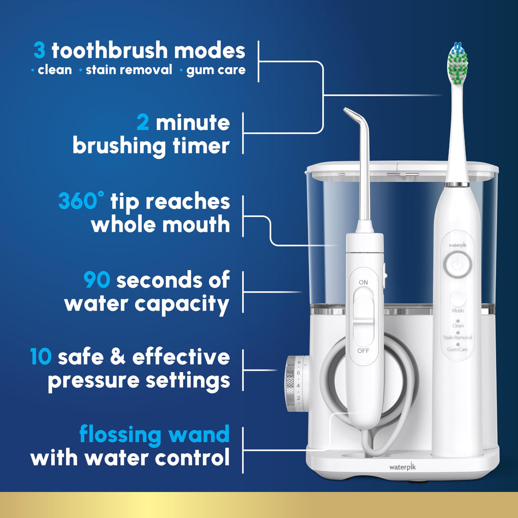 Waterpik Sensonic Complete Care Flosser & Toothbrush Combo

