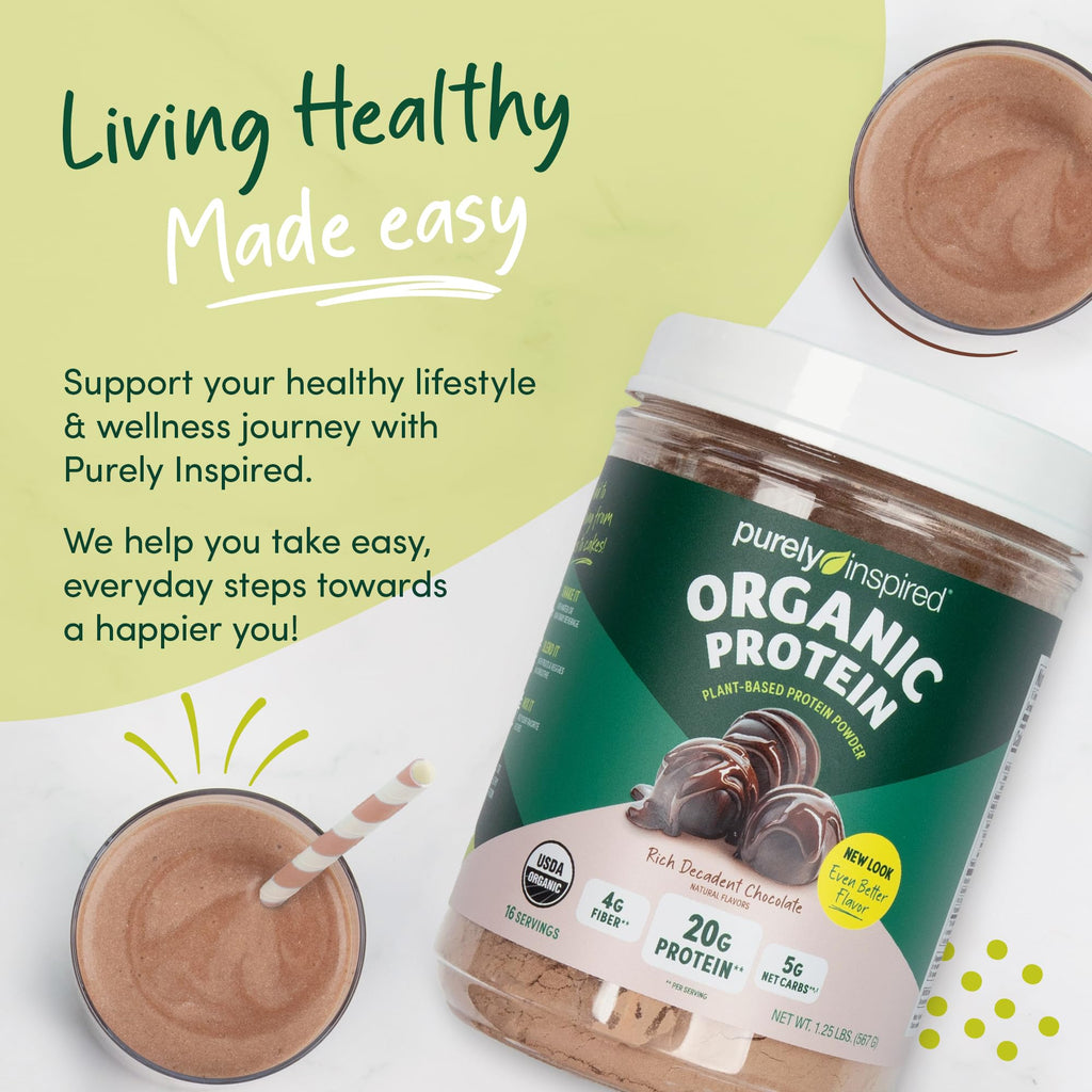 Purely Inspired Organic Plant-Based Protein Powder - Vegan

