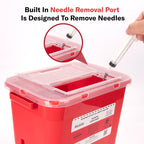 Alcedo Sharps Container – Medical Grade Biohazard Disposal

