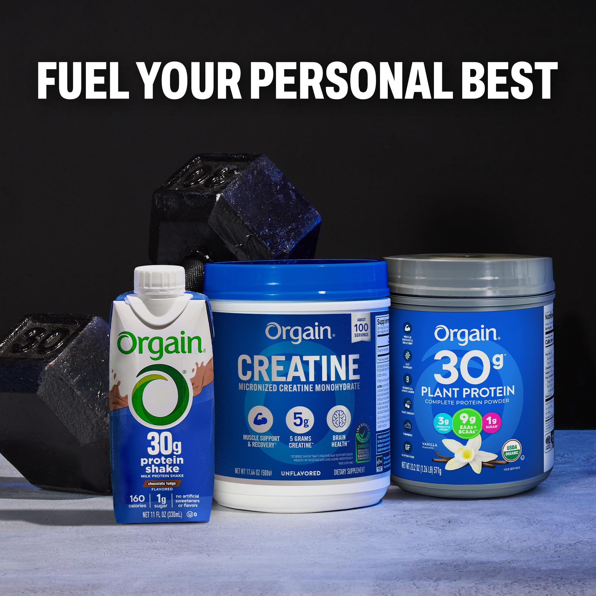 Orgain Creatine Monohydrate Micronized Powder

