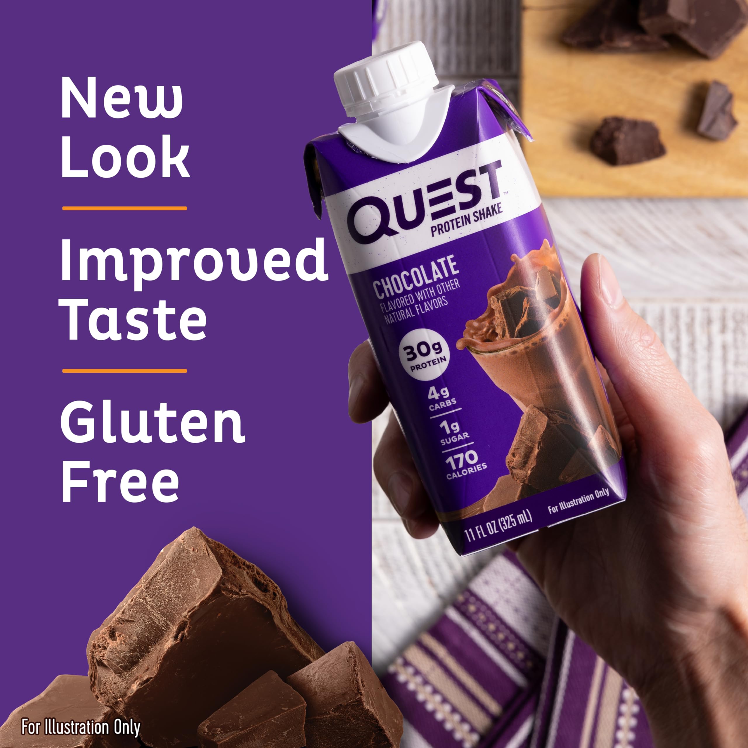 Quest Ready-To-Drink Protein Shake - 30g Protein


