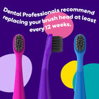 BURST Replacement Heads for Kids Electric Toothbrush


