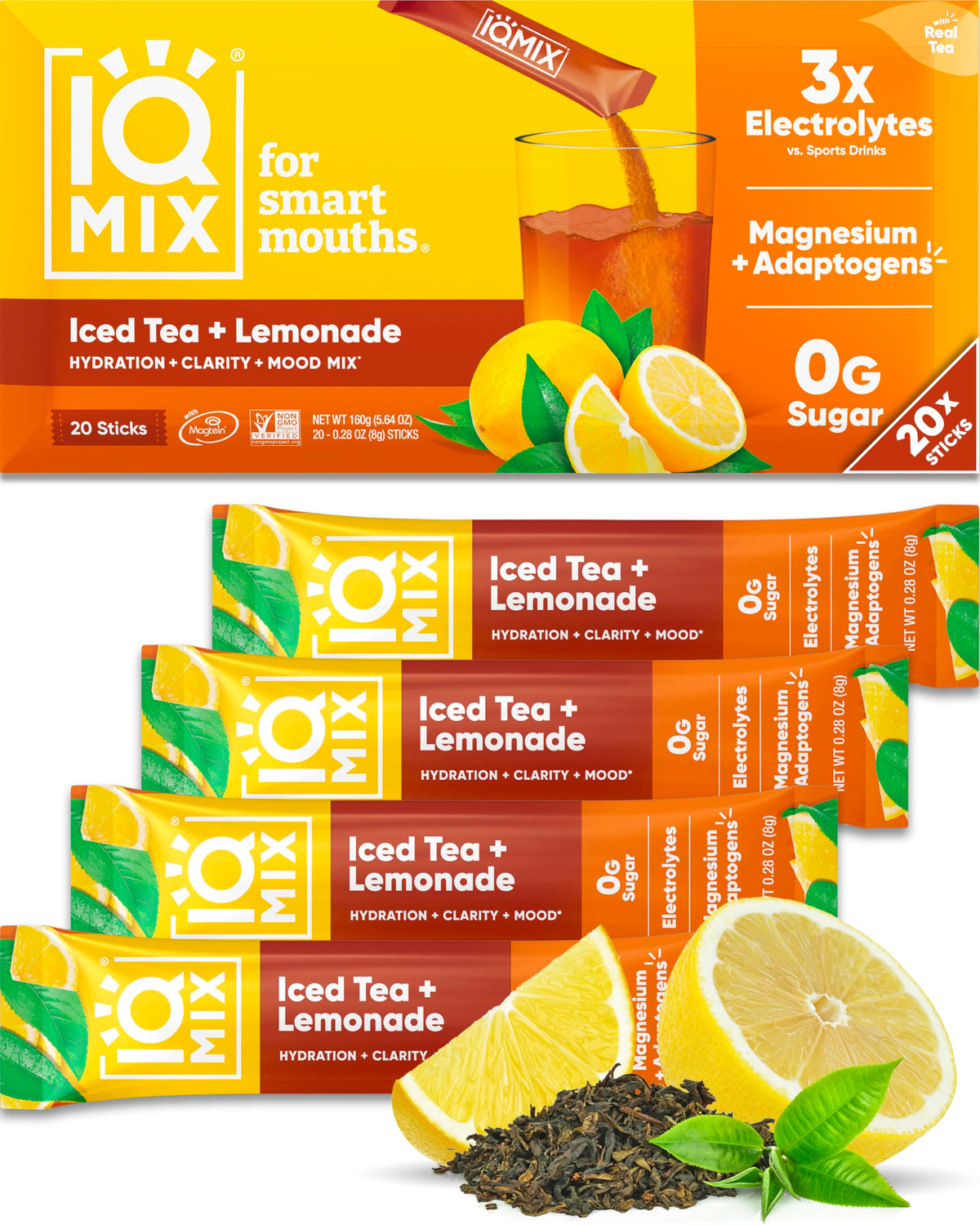 IQMIX Hydration Electrolyte Powder – 4-in-1 Formula