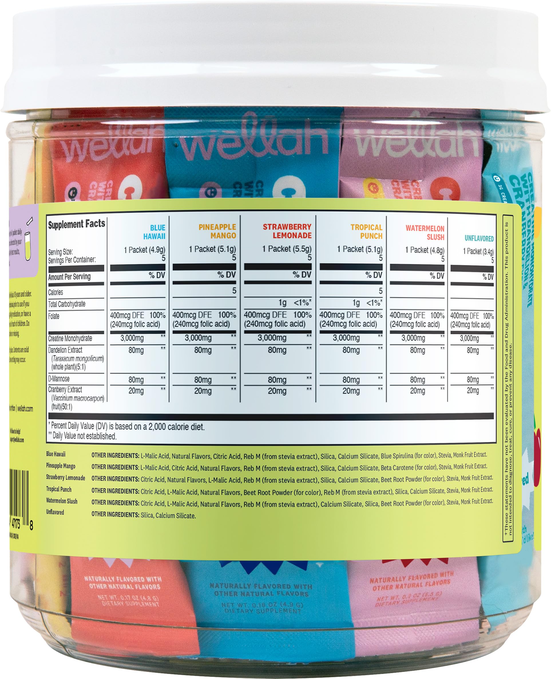 Wellah Creatine for Women – Creatine Supplement

