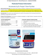 Drain Fly Killer Powder – Fast-Acting Drain Pest Control

