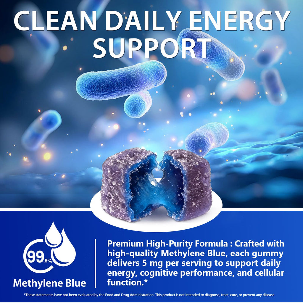 Methylene Blue Gummies for Cognitive Support

