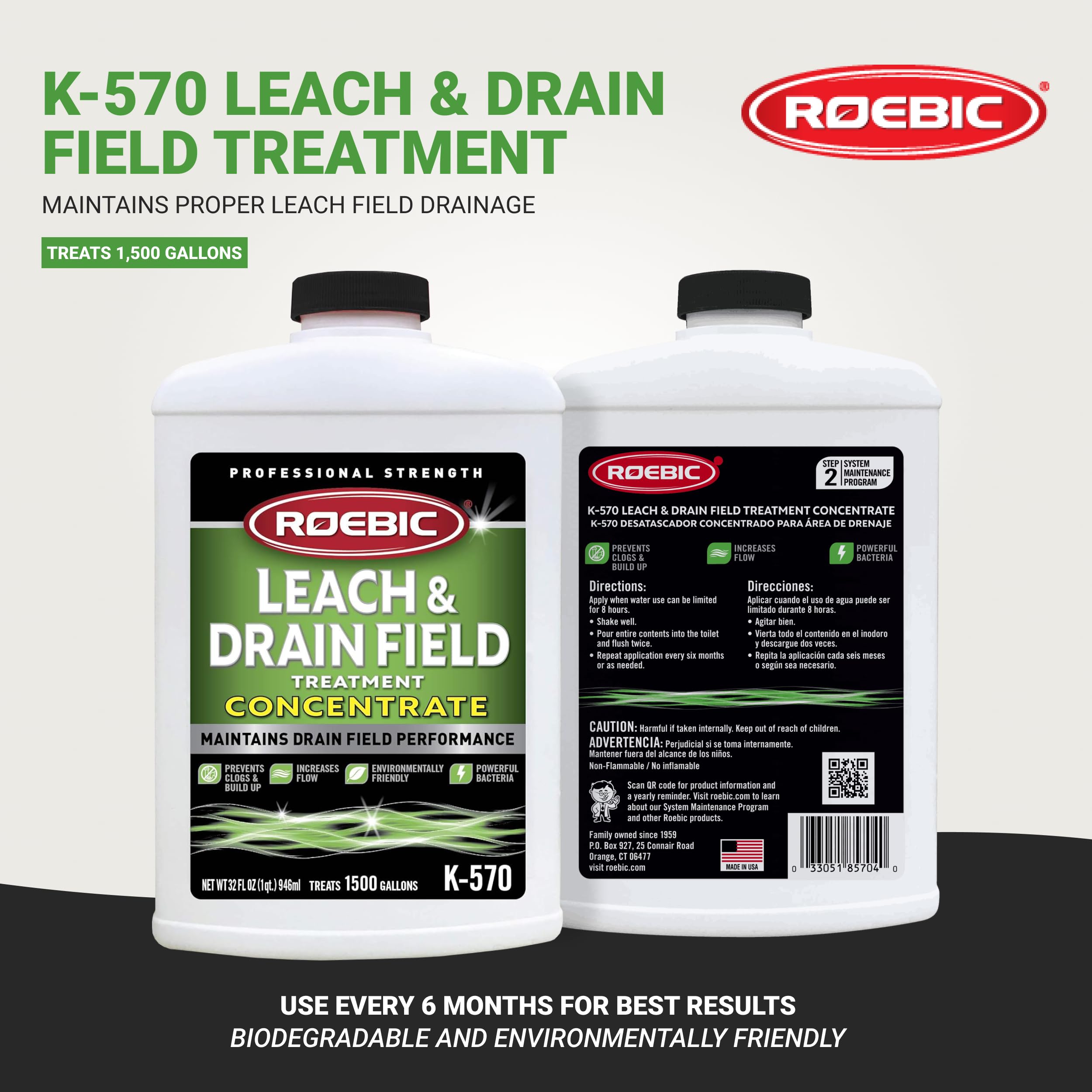 Roebic K-570-Q Leach Field Opener Concentrate

