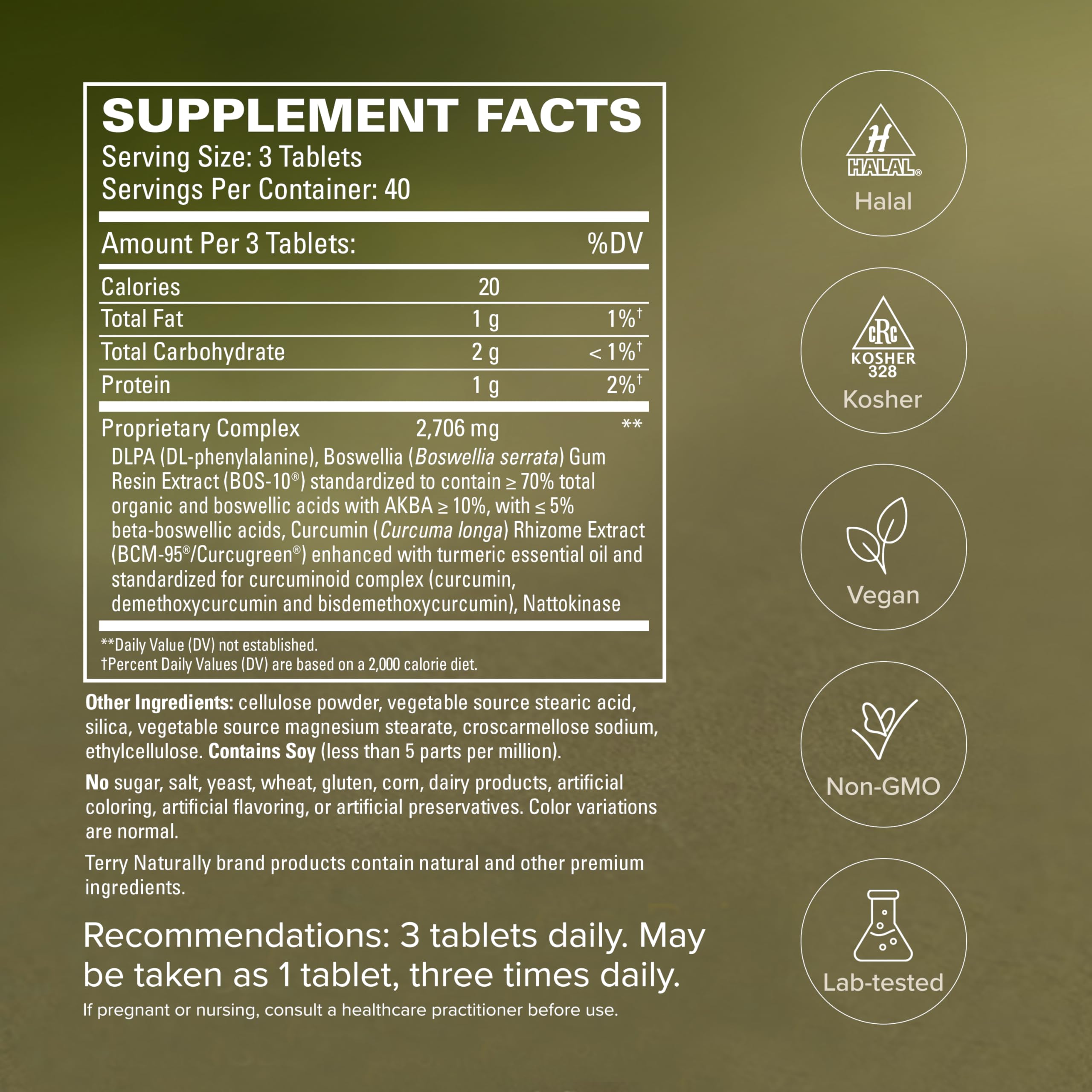 Curamin Extra Strength Pain Relief | Terry Naturally

