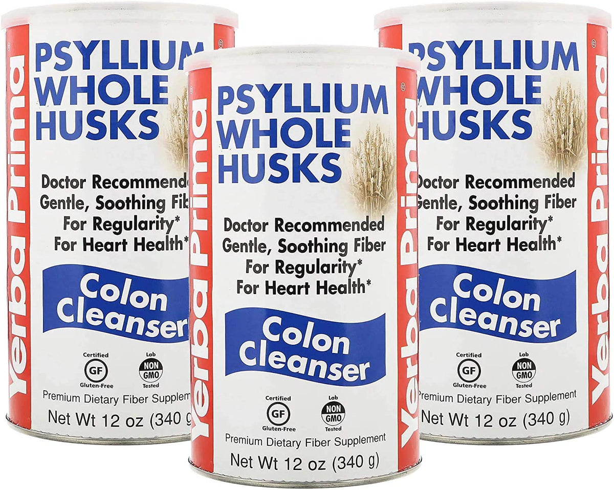 Yerba Prima Psyllium Fiber Dietary Fiber Colon Cleanser