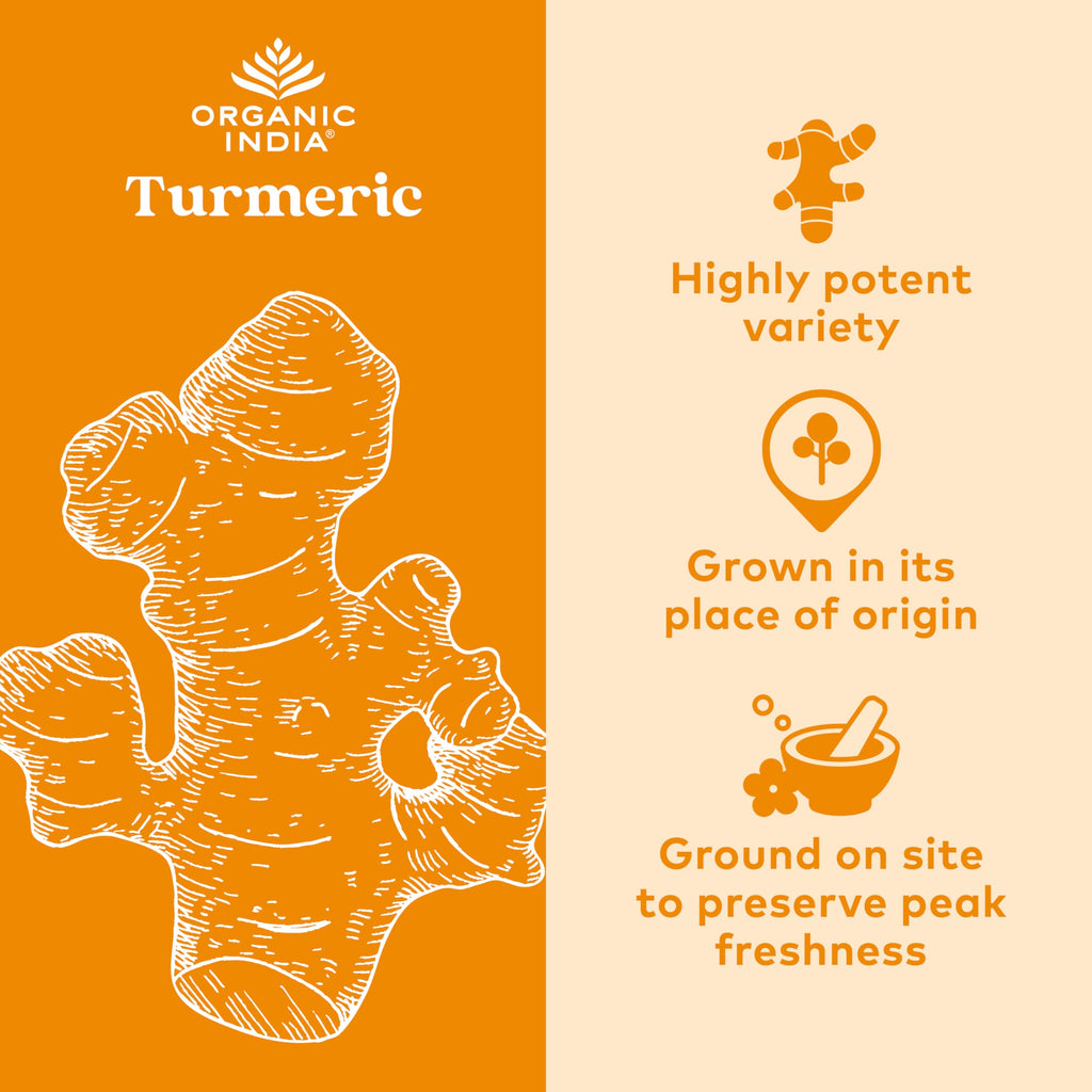 ORGANIC INDIA Turmeric Curcumin for Joint Mobility

