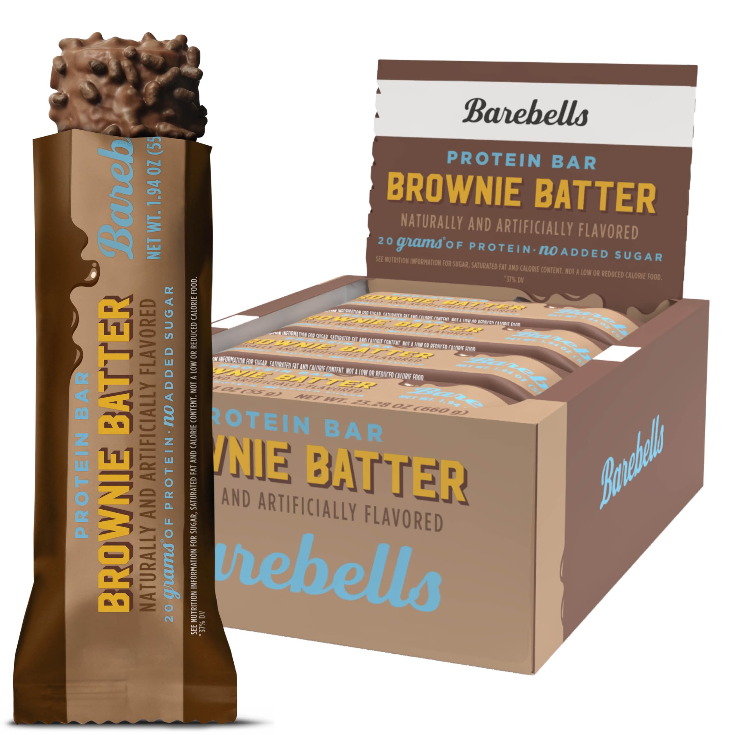 Barebells Protein Bar - 20g Protein, No Added Sugar - High Protein Snack