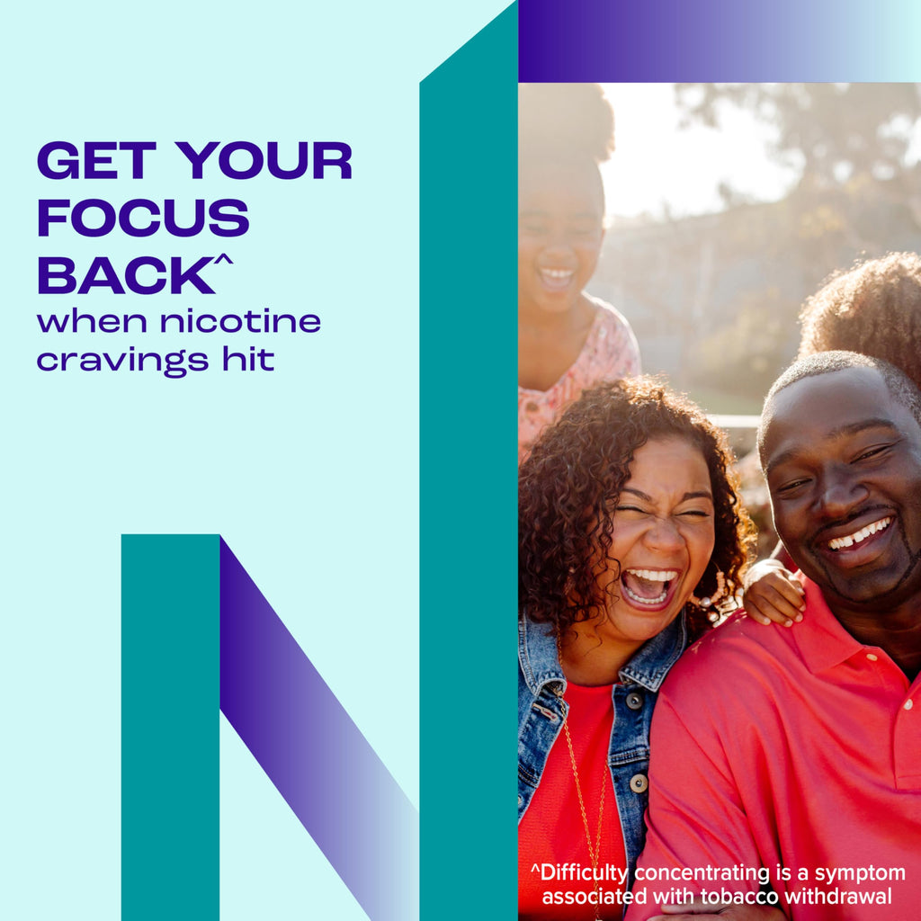 Nicorette Nicotine Gum 2 mg Stop Smoking Aid

