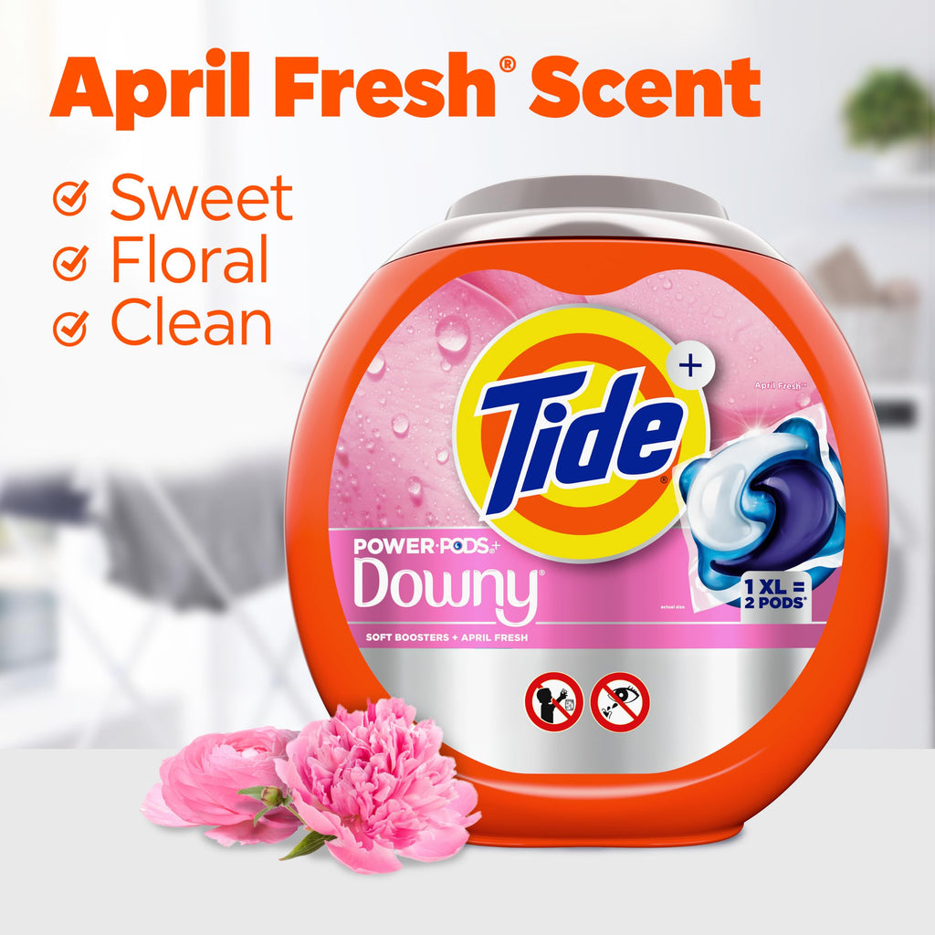 Tide Power PODS with Downy Soft Boosters Laundry Pods

