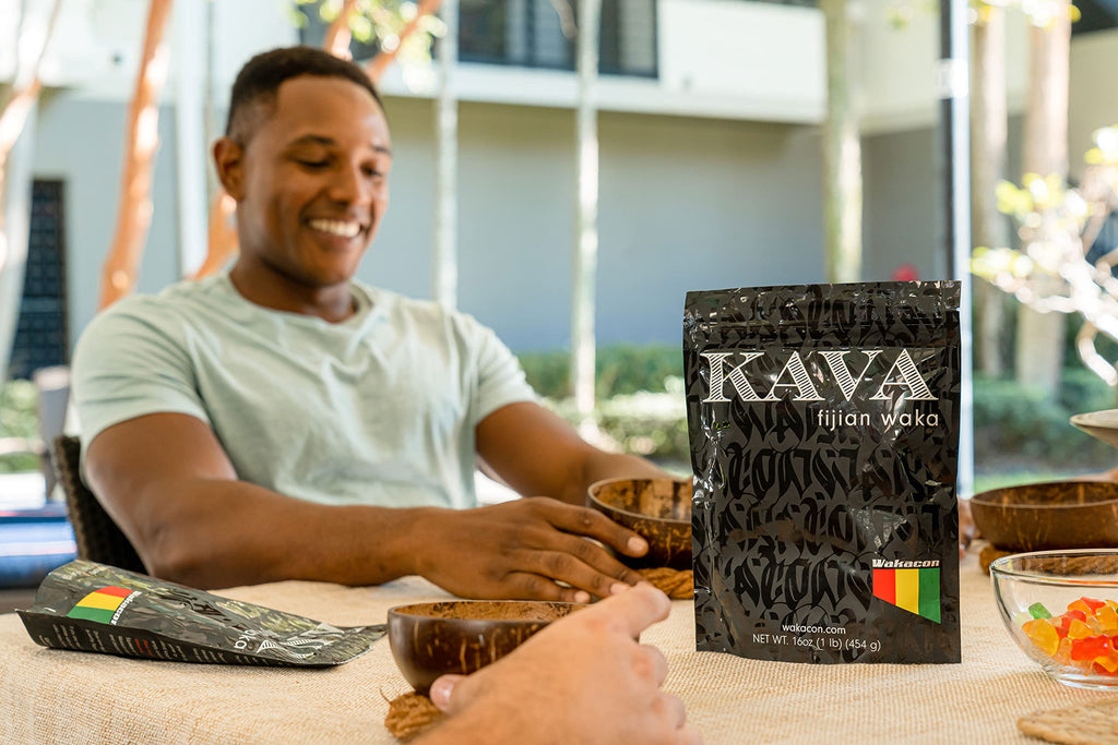 Wakacon Kava Root Powder Noble Piper Methysticum

