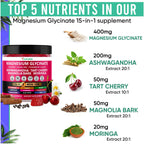 Adndale Magnesium Glycinate Gummies 400 mg | Wellness Blend

