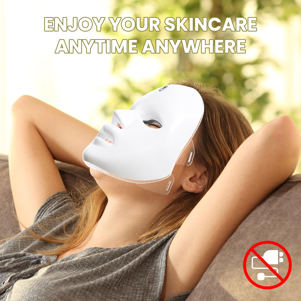 LED Facial Mask for Skin Care | Light Therapy

