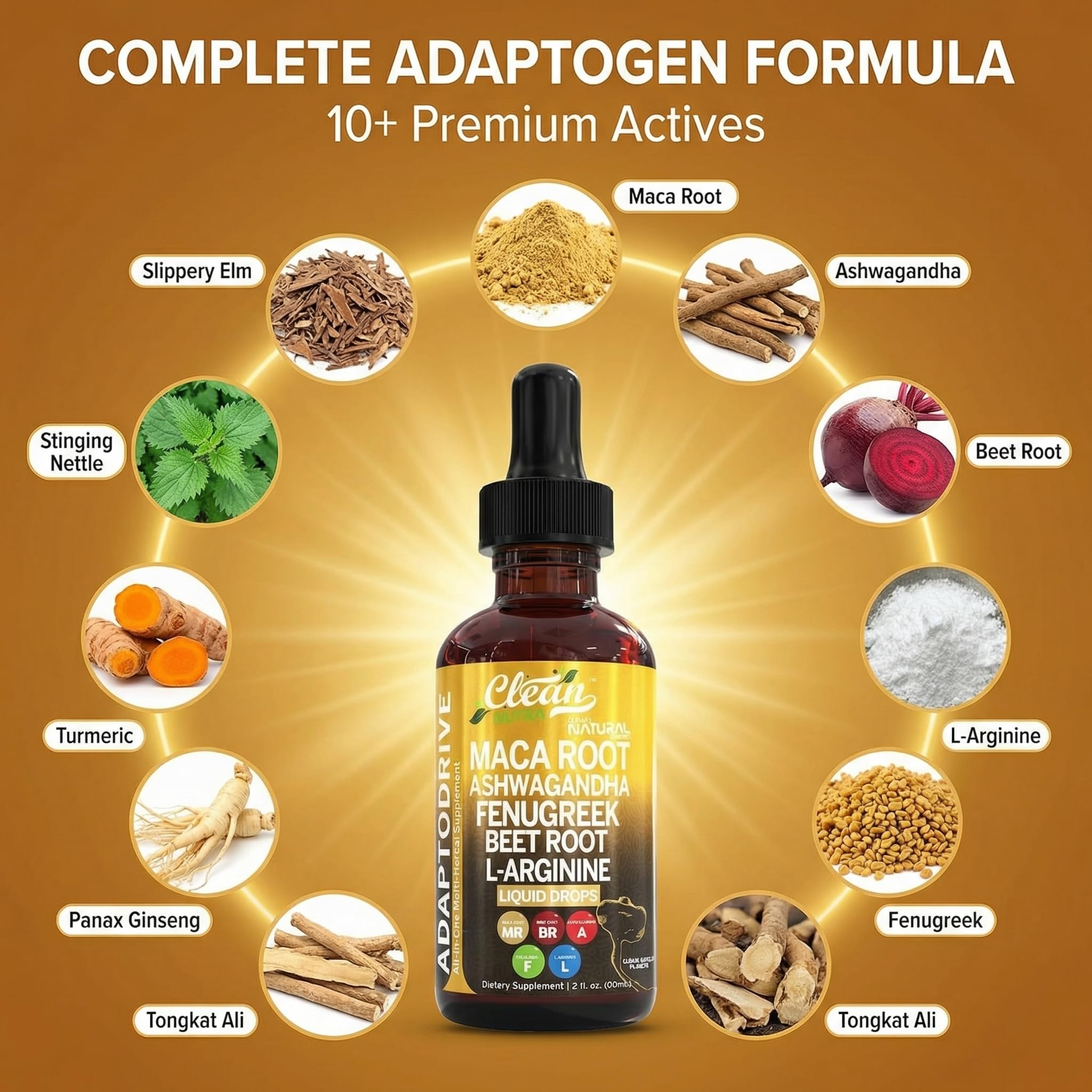 Clean Nutra Liquid Multivitamin Drops - Immune Support

