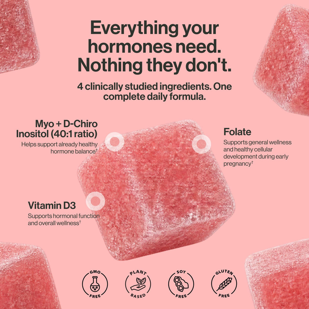 kindnature Myo-Inositol and D-Chiro Inositol Gummies for Women

