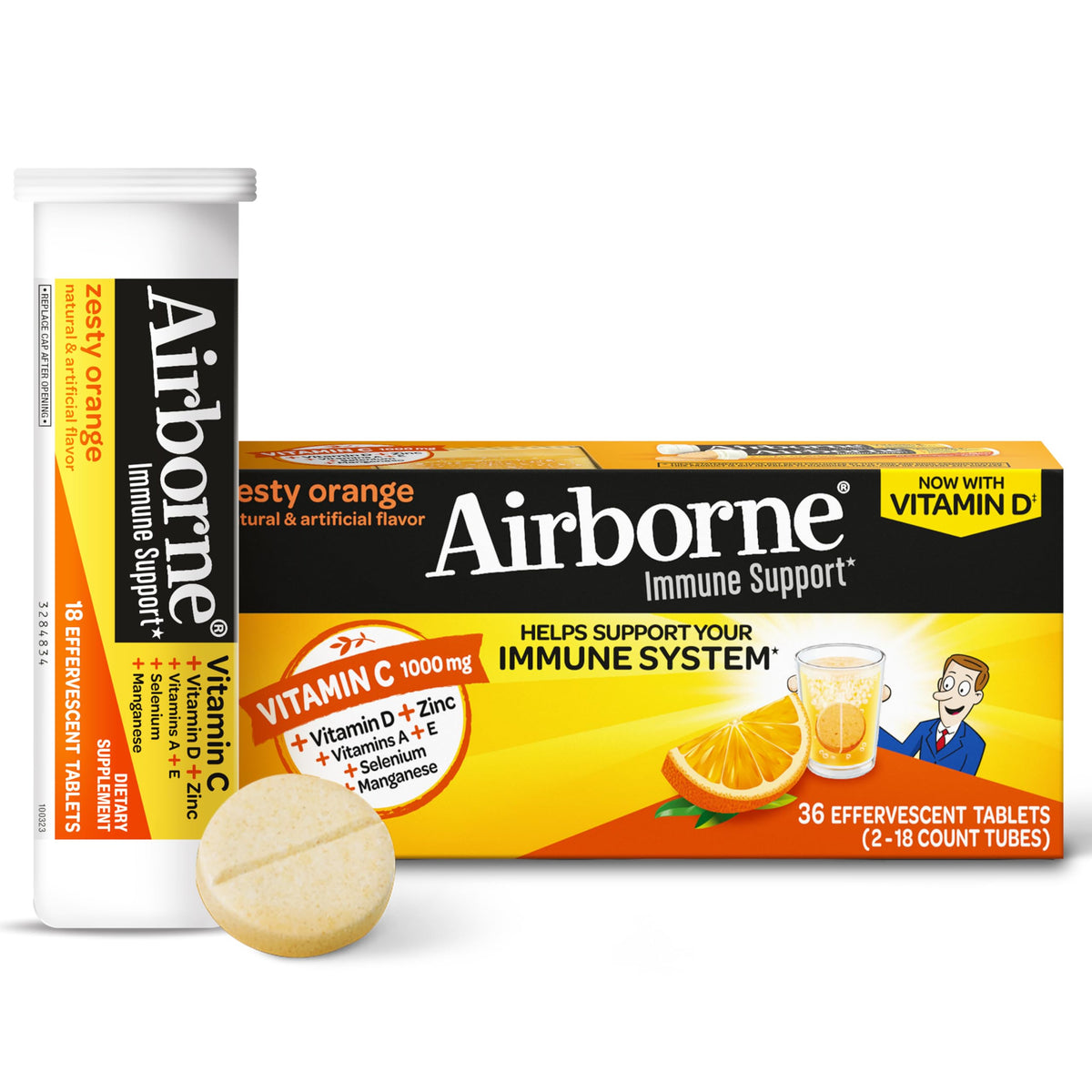 Airborne Vitamin C Gummies for Adults – Immune Support