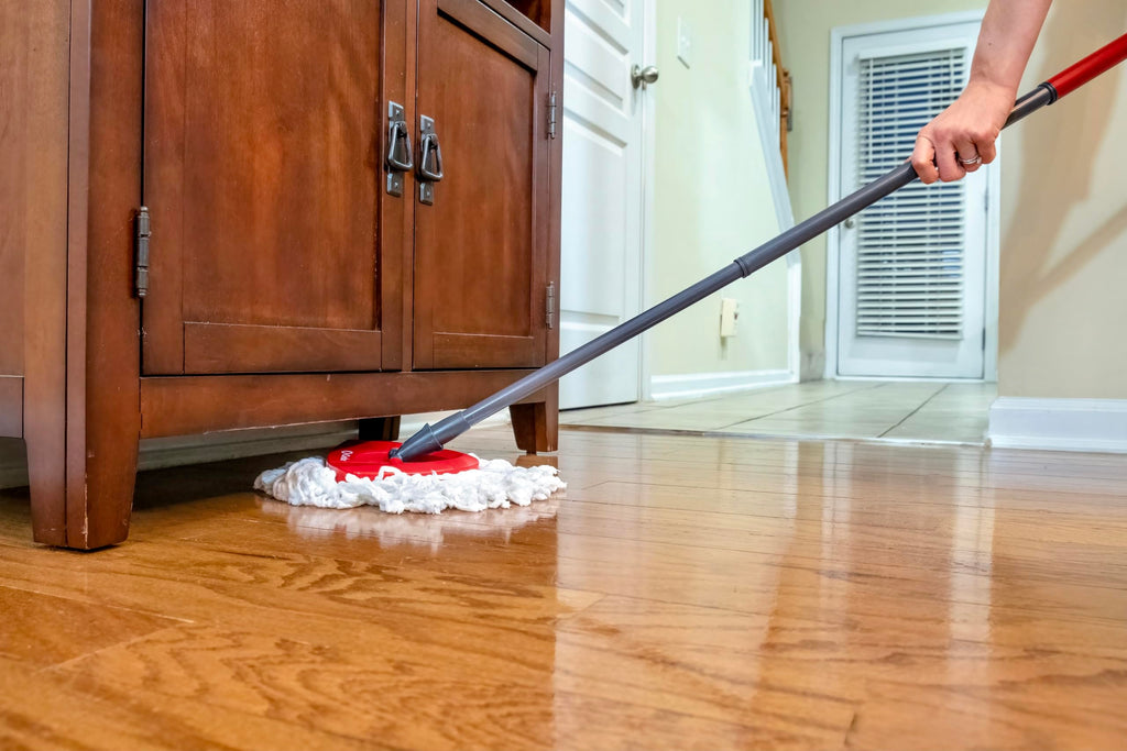 O-Cedar EasyWring Microfiber Spin Mop & Bucket System

