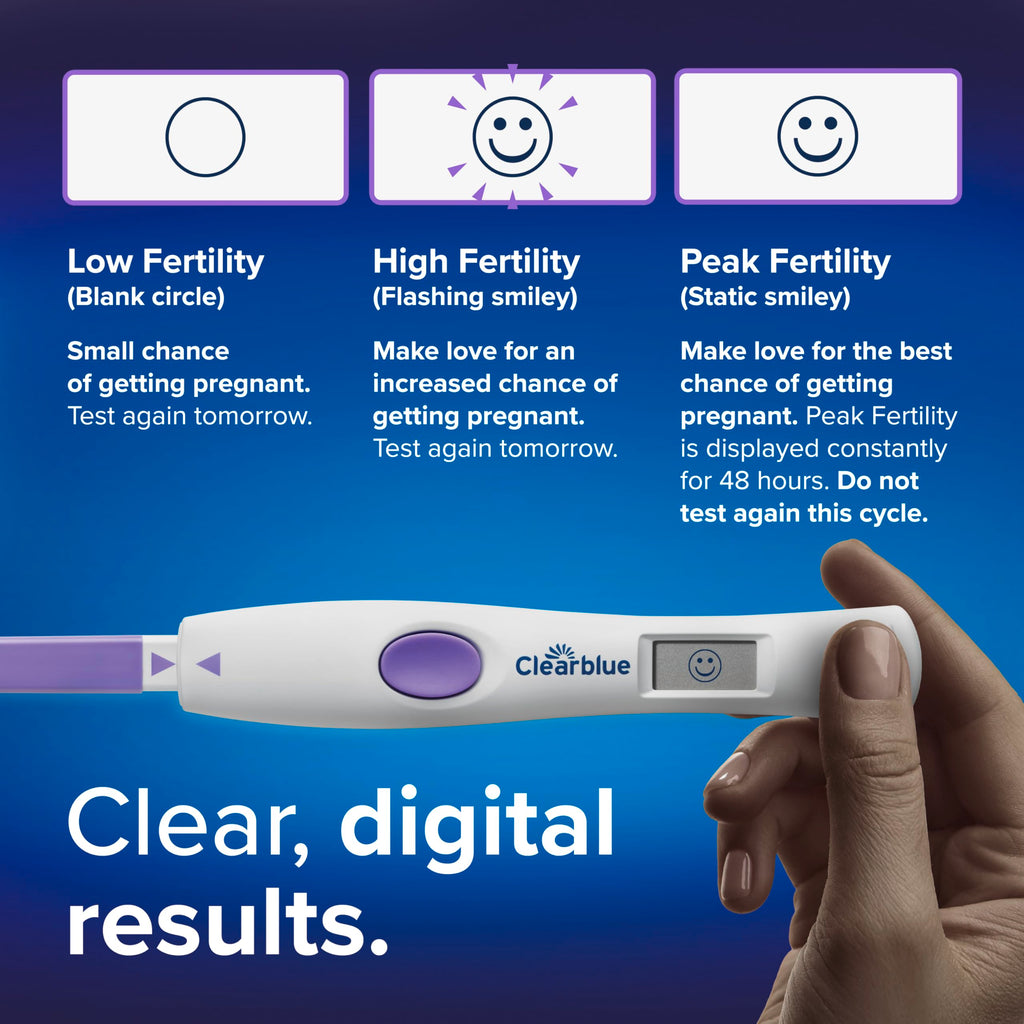 Clearblue Advanced Digital Ovulation Test Kit - LH Estrogen

