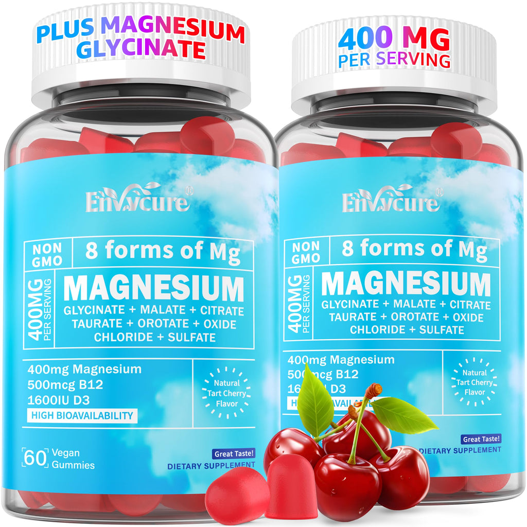 EnvyCure Magnesium Glycinate Gummies with Ashwagandha


