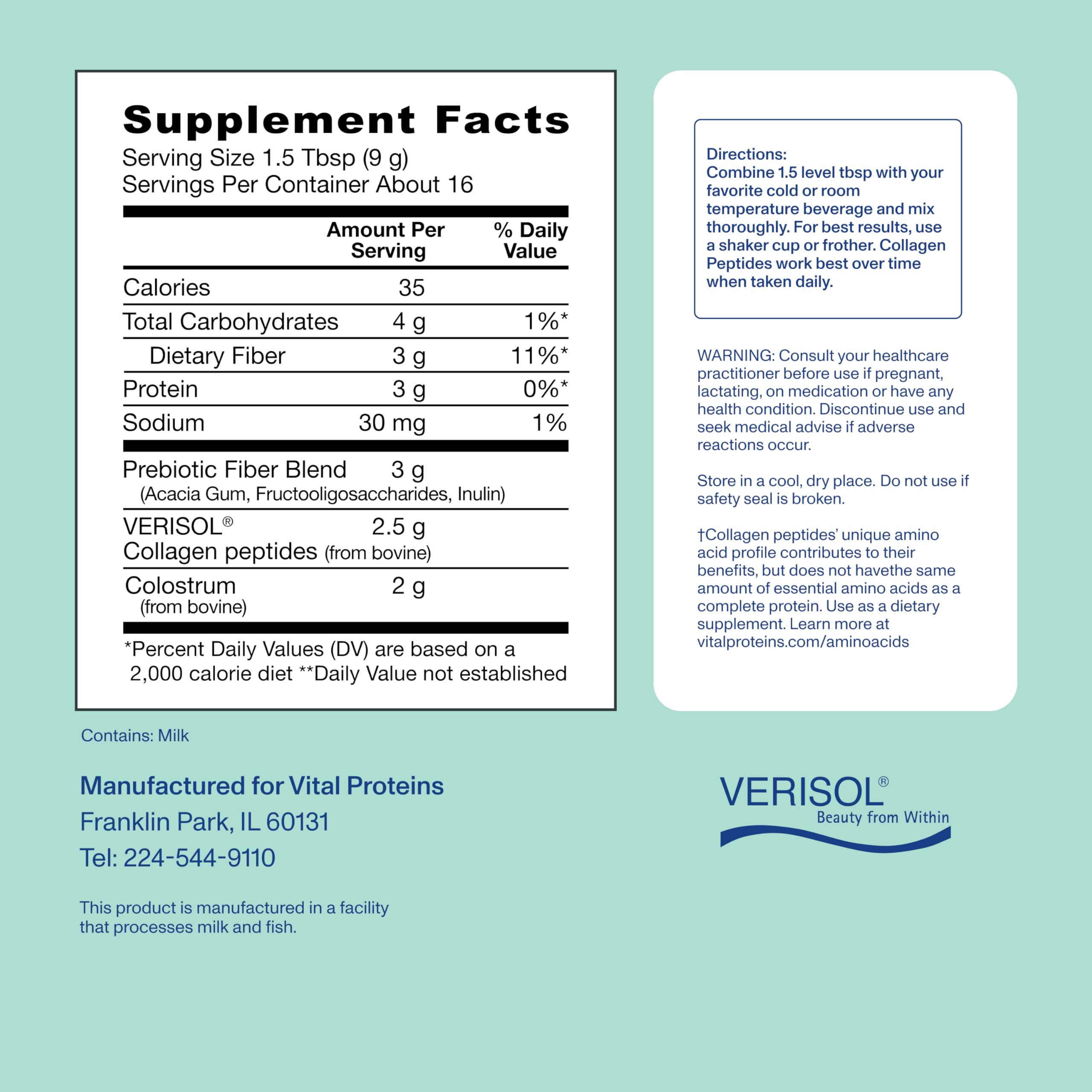 Vital Proteins Wellness Powder


