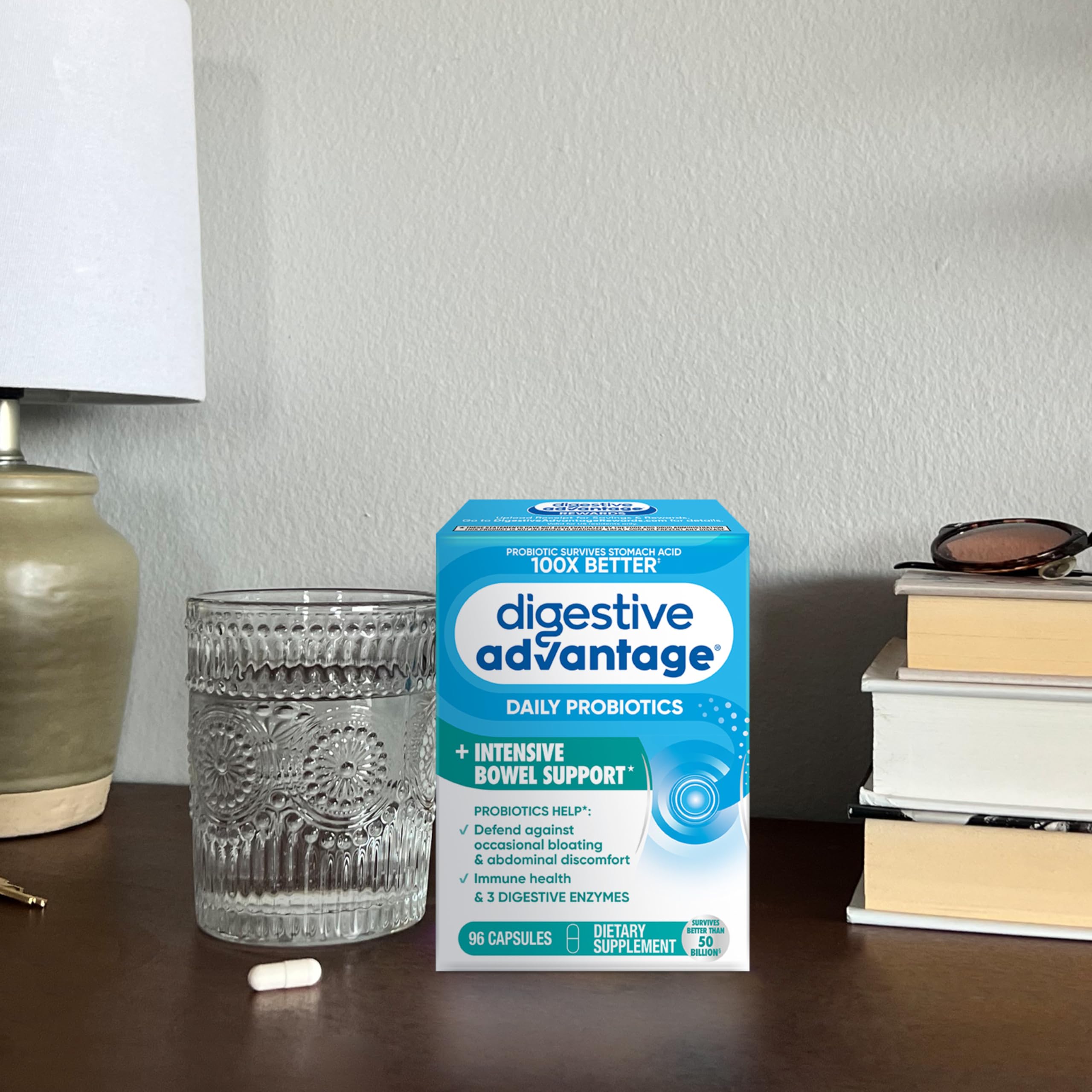 Digestive Advantage Probiotics for Women & Men with Enzymes

