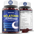 Maennyliy Melatonin Gummies for Adults - 20mg, Sugar Free, L-Theanine & Zinc