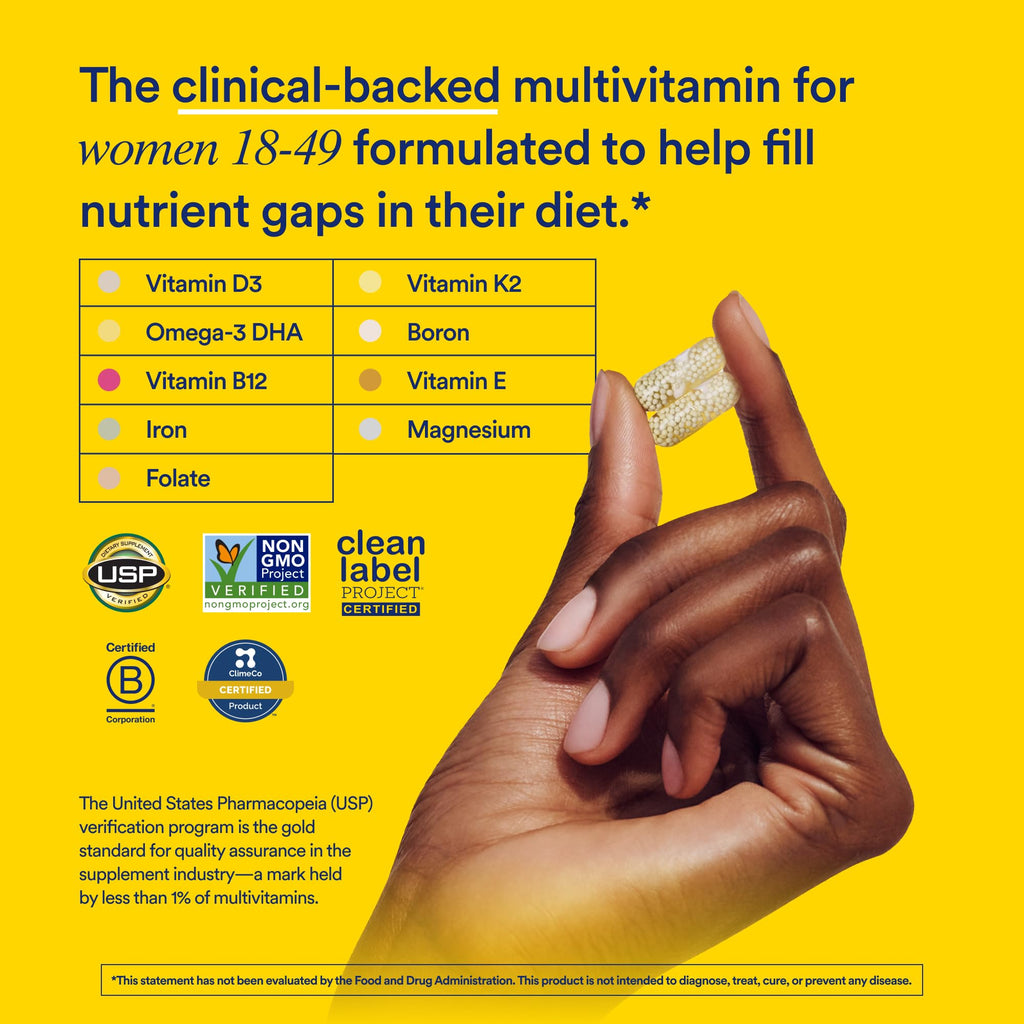 Ritual Women’s 18+ Multivitamin – Vegan & USP Verified

