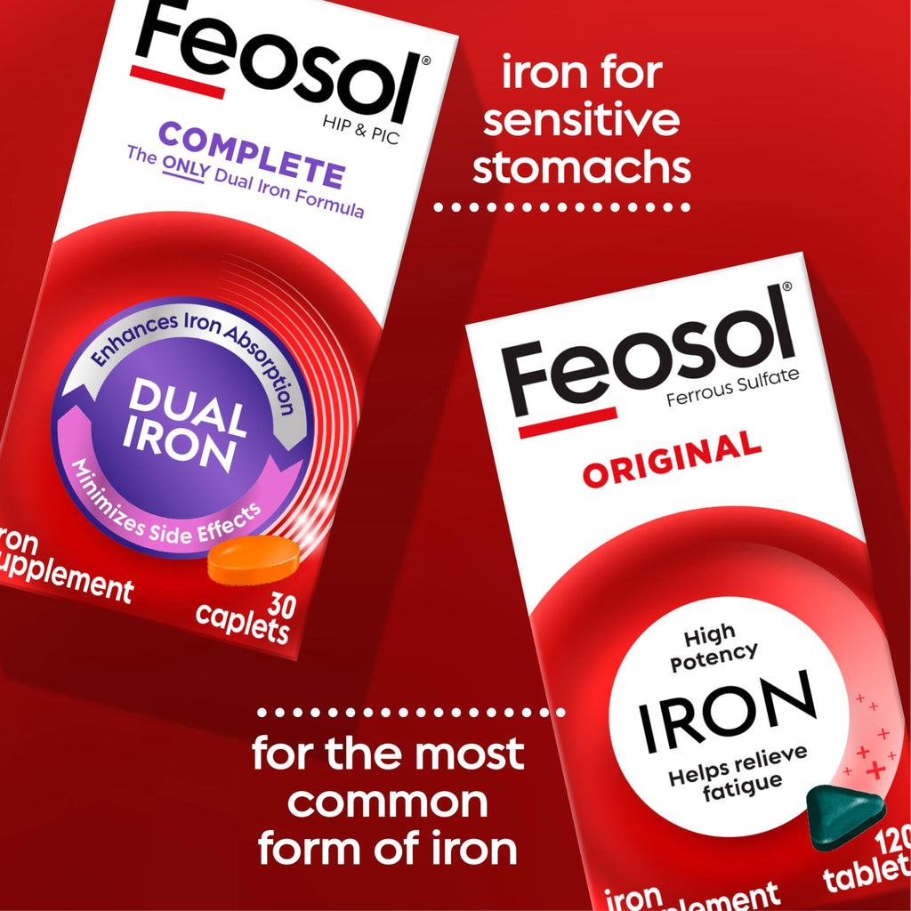 Feosol Complete Iron Caplets - High Absorption

