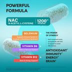 NAC Supplement with Selenium & B Vitamins | Immune Support

