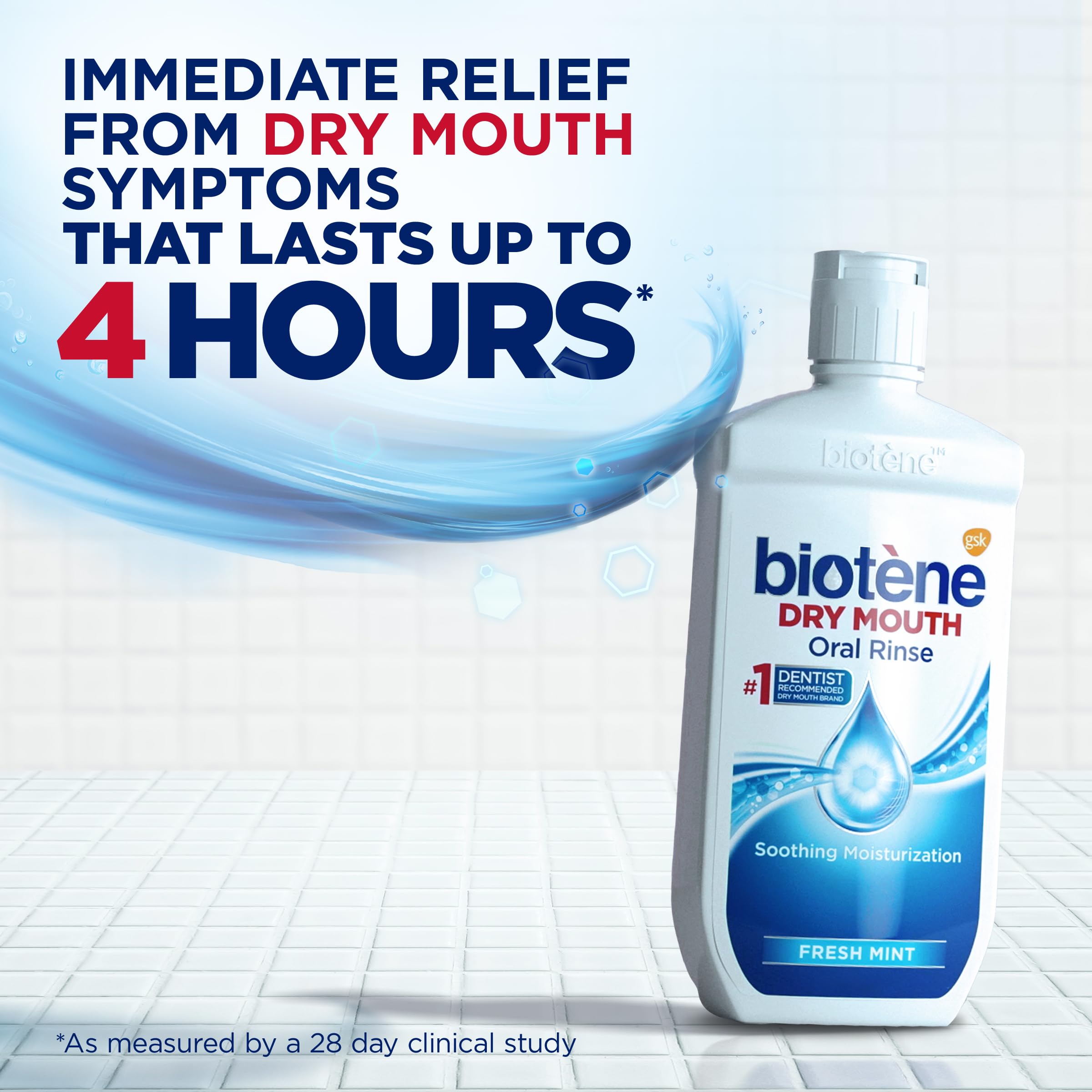 Biotene Oral Rinse Mouthwash for Dry Mouth - Alcohol-Free

