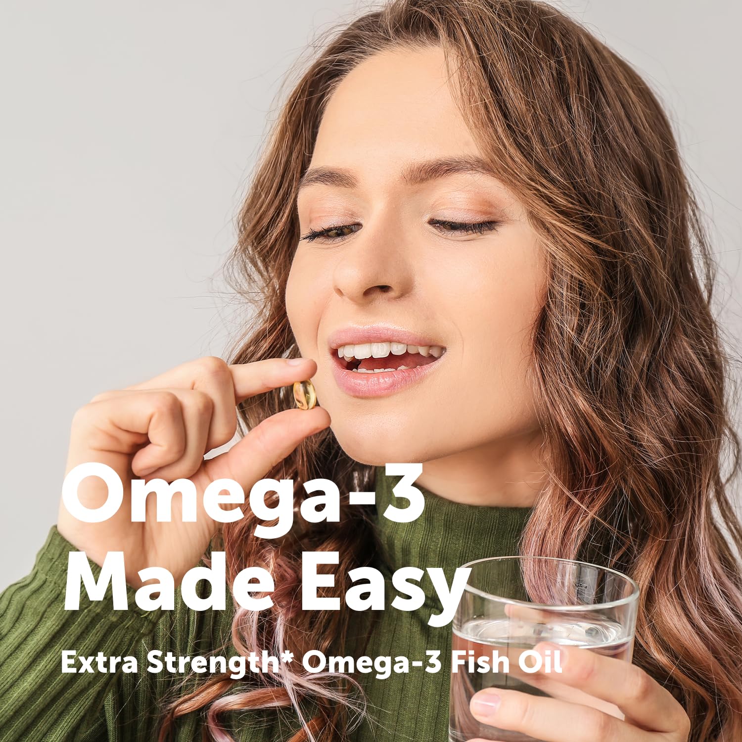 Micro Ingredients Omega-3 Fish Oil Softgels

