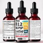 Methylated B Complex Liquid Drops - Sublingual Vitamin B

