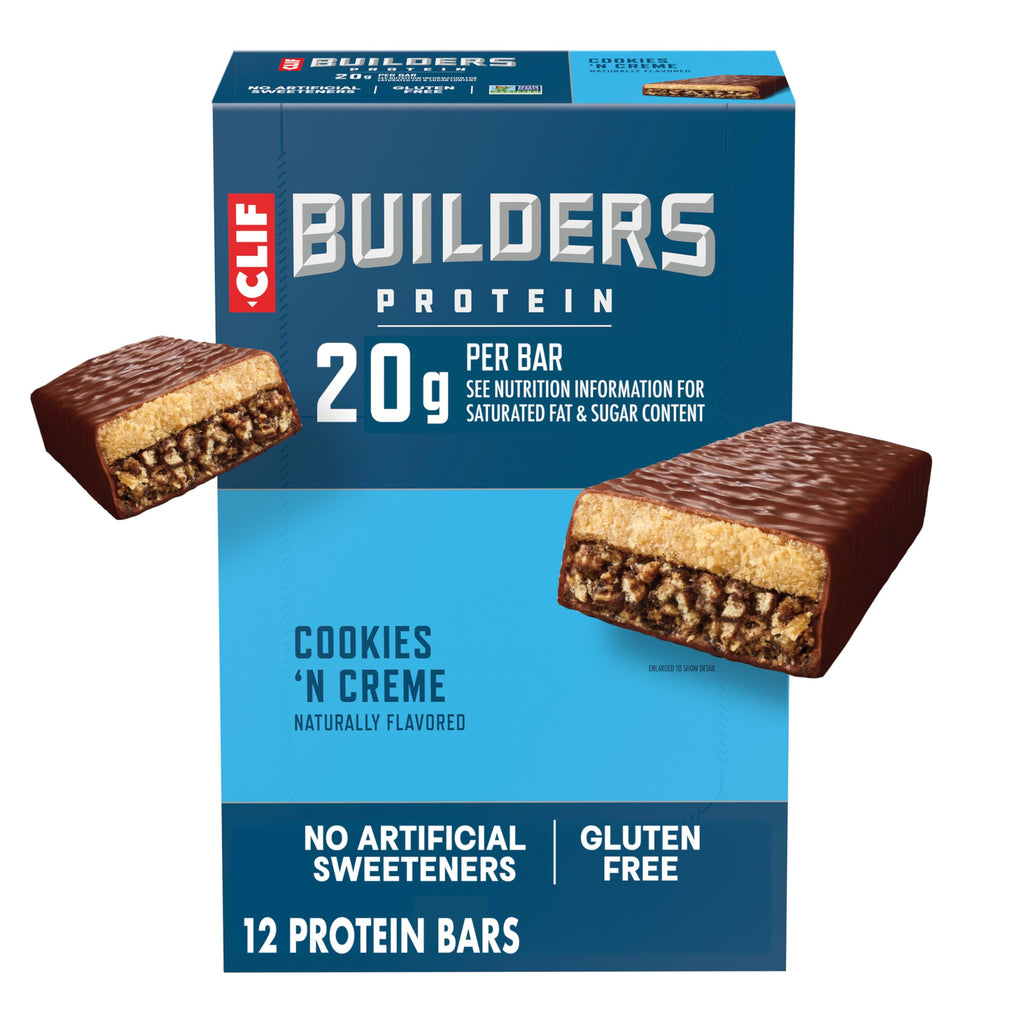 CLIF BUILDERS Plant Based Protein Bars

