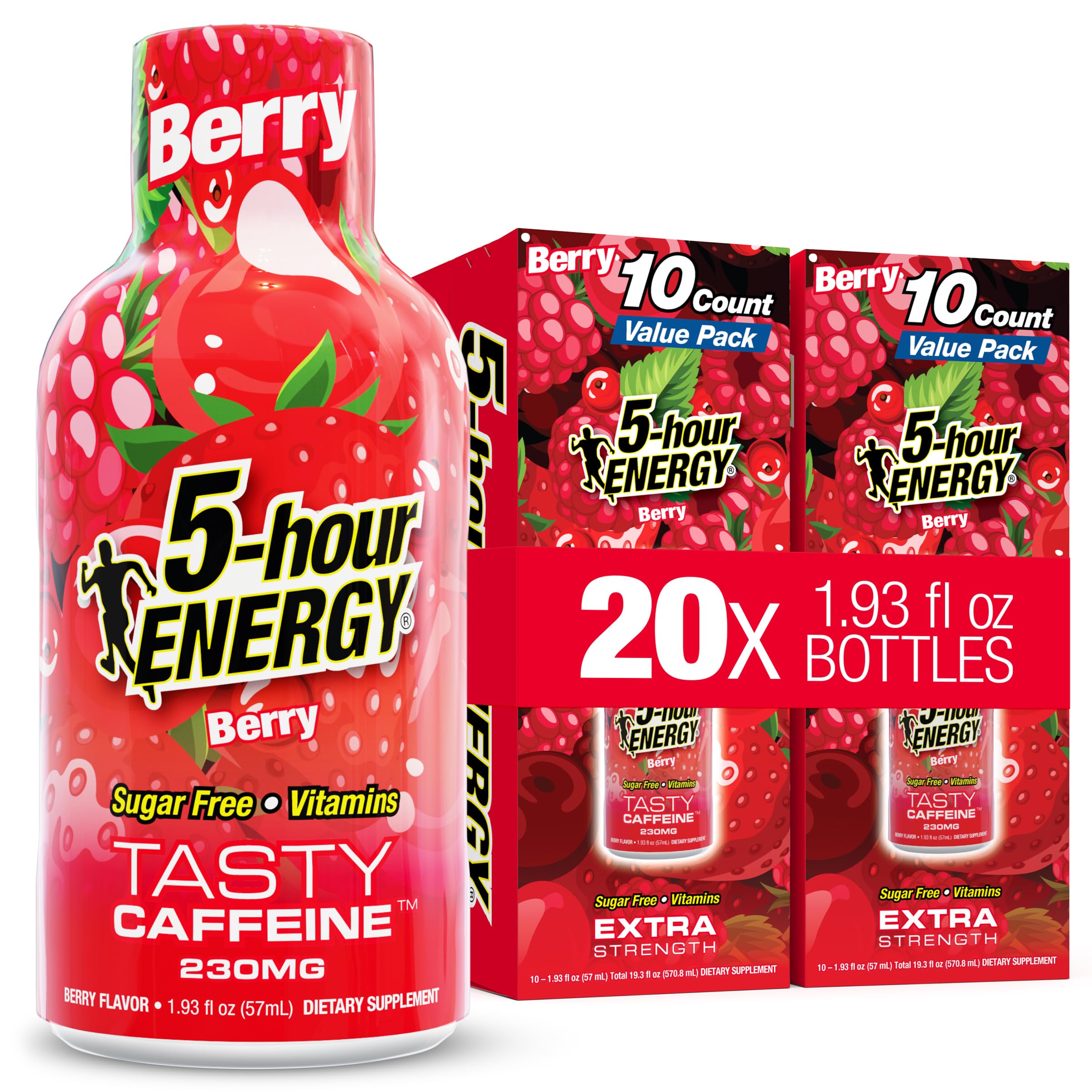 5-hour ENERGY Extra Strength Energy Shot - Sugar Free

