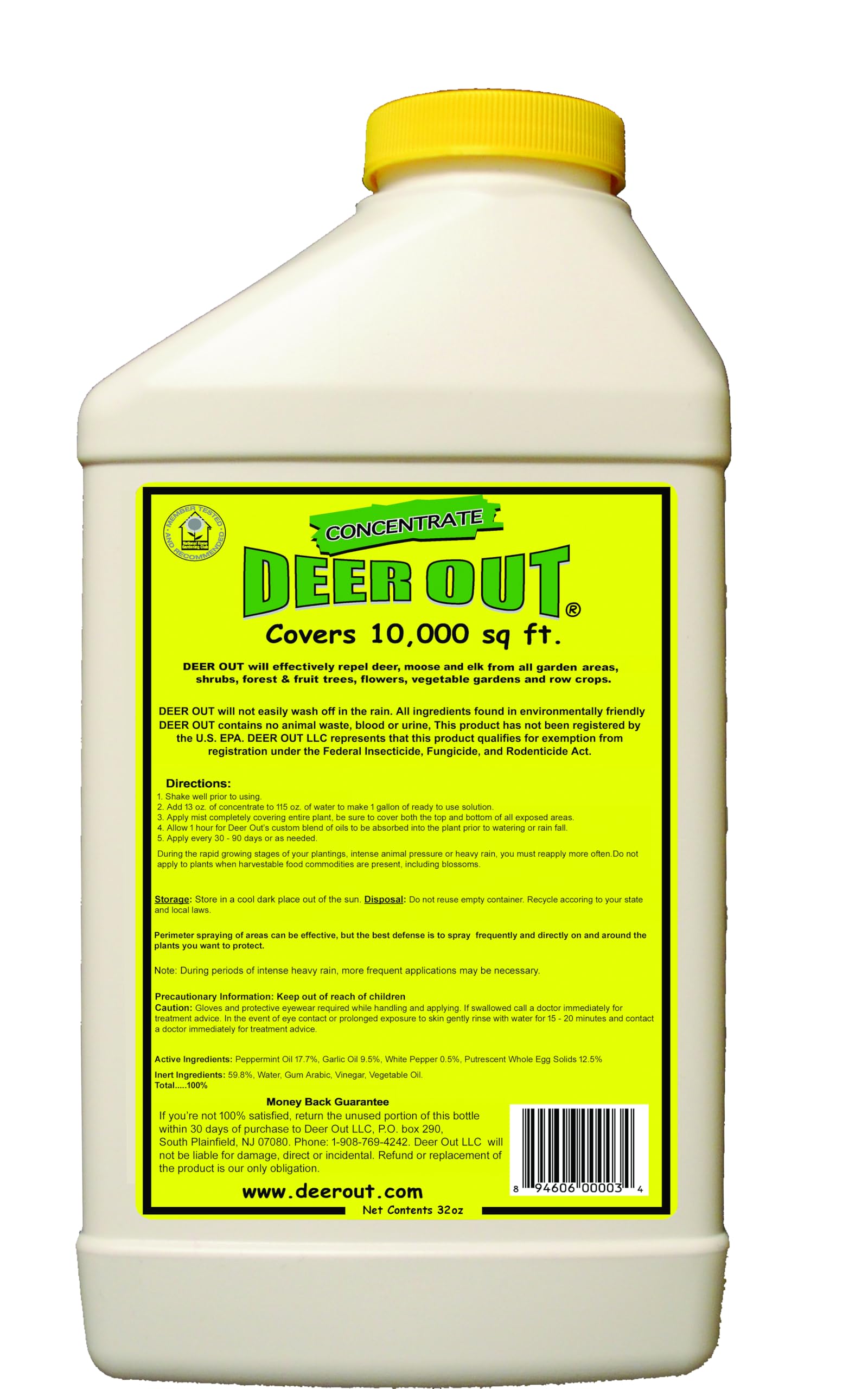 Deer Out Deer Repellent Concentrate - All-Natural

