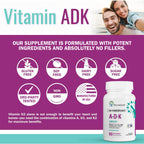 NatureGenX ADK Vitamin Supplement for Bone Health

