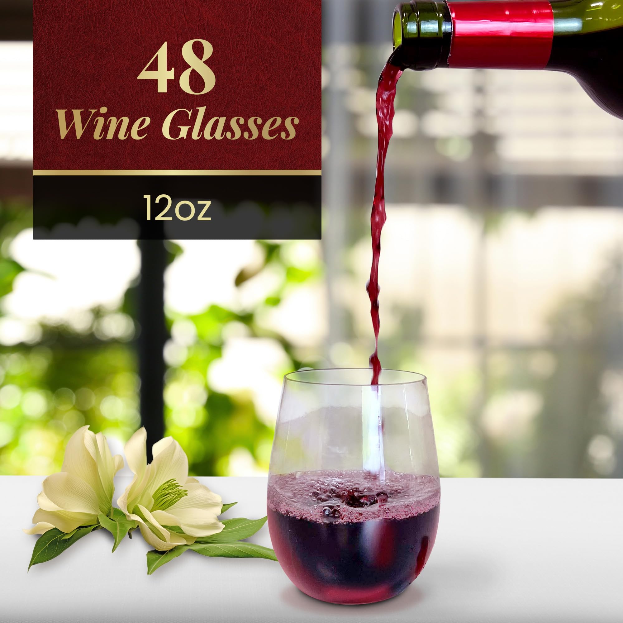 Reli Wine Glasses | Elegant Glassware for Events

