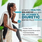 Dr. Vitamin Solutions Diuretic Water Pills for Bloat

