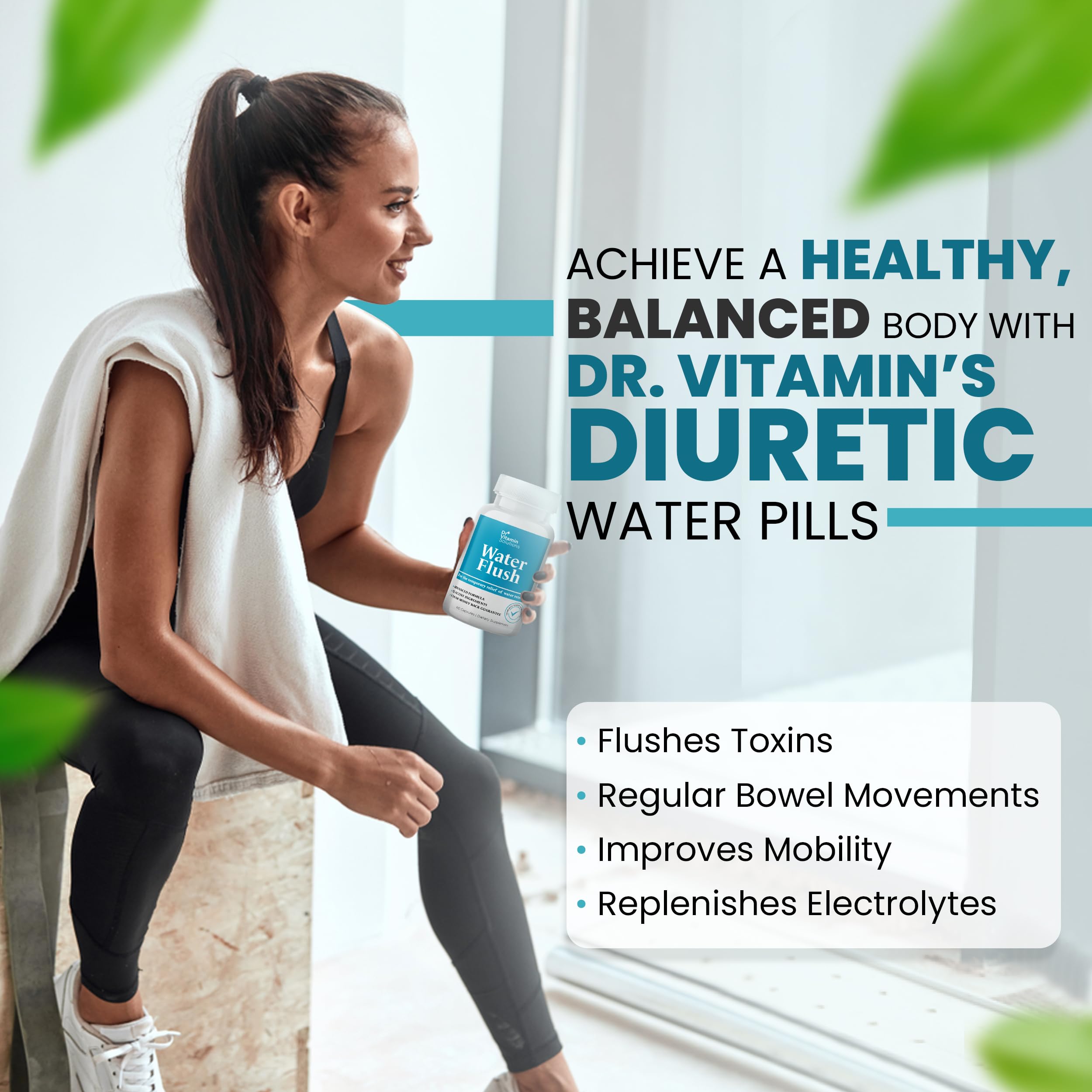 Dr. Vitamin Solutions Diuretic Water Pills for Bloat

