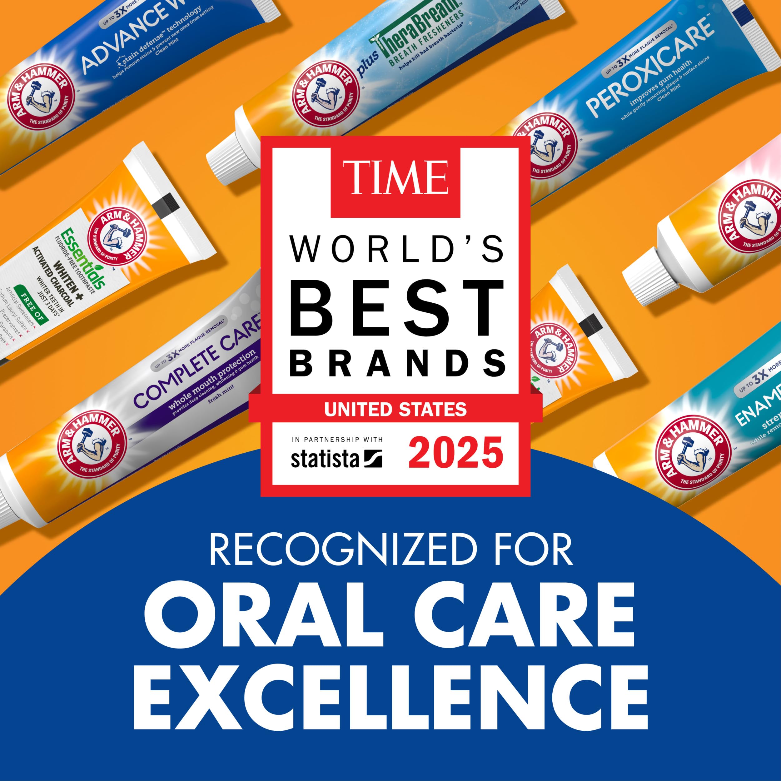 ARM & HAMMER Essentials Whitening Fluoride-Free Toothpaste

