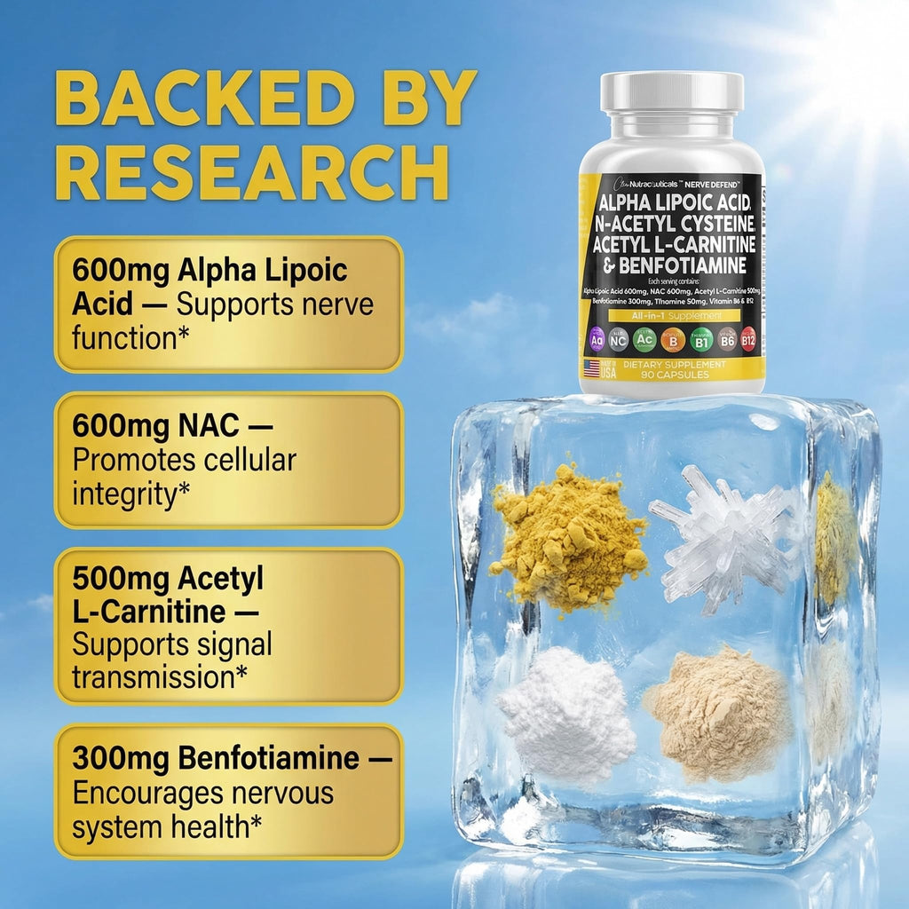 Clean Nutra Nerve Defend All-In-One Nerve Support

